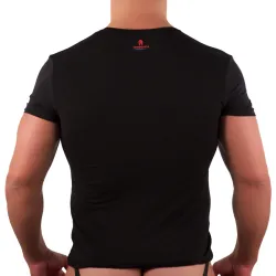 Sparta's Harness T-shirt Bull Dog Noir